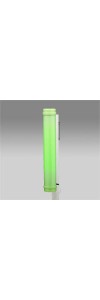 Облучатель-рециркулятор CH111-115 Армед (корпус пластик), зеленый, настенный, 1 лампа 15 Вт, 30 м³